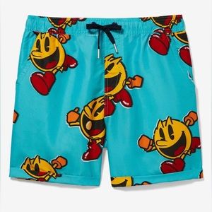 NWT OPPO Suits PAC-Man Waka-Waka AOP shorts size XL